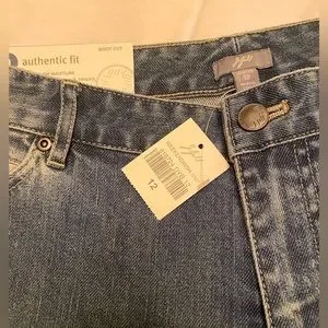 Jeans J Jill Bootcut Femme Taille 6 - Coupe Authentic Fit, Neuf Avec étiquettes